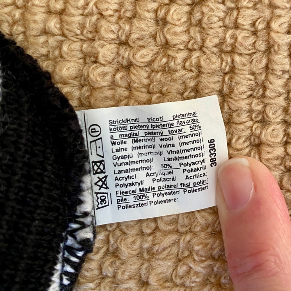 Eisbar ski hat, wool from Austria, small - Picture 4 of 4